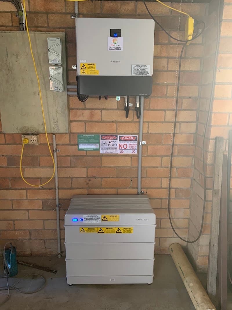 Solar Air Energy solar panel installation work in Capalaba