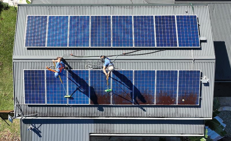 Solar Care Group Pty Ltd gutter cleaning work in Cabarita Beach