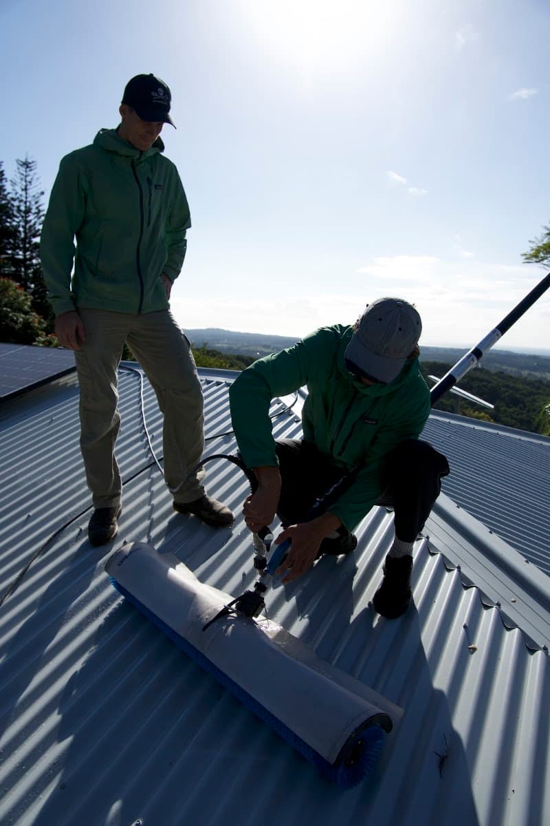 Solar Care Group Pty Ltd gutter cleaning work in Cabarita Beach