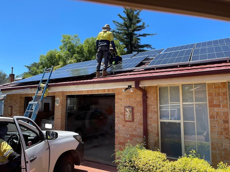 Solar Galaxy solar panel installation work in Sydney