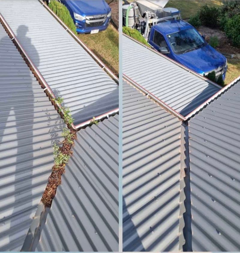 Solar Gleam Gutter Clean gutter cleaning work in Lockyer Waters