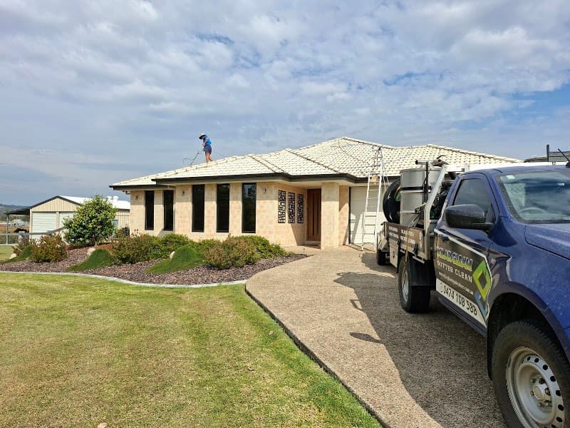 Solar Gleam Gutter Clean gutter cleaning work in Lockyer Waters