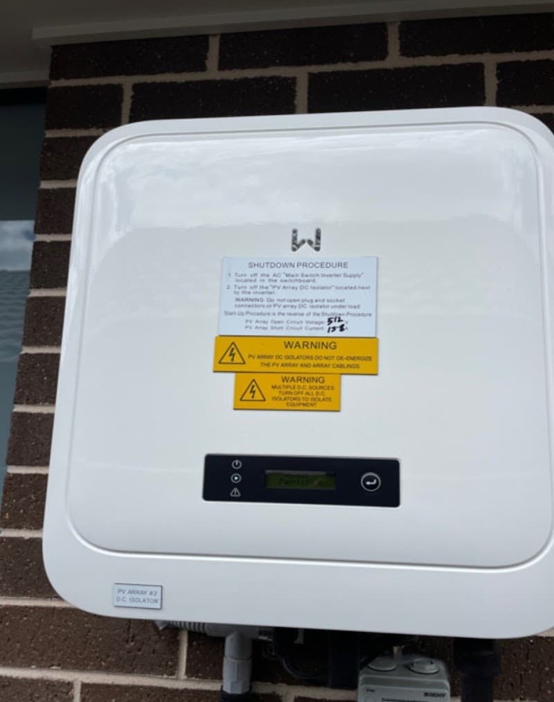 Solar land solar panel installation work in Rockdale