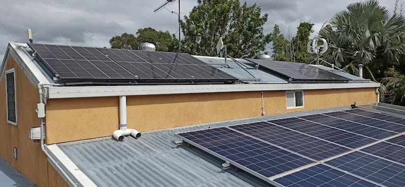 Solar ‘N’ Sat solar panel installation work in Svensson Heights