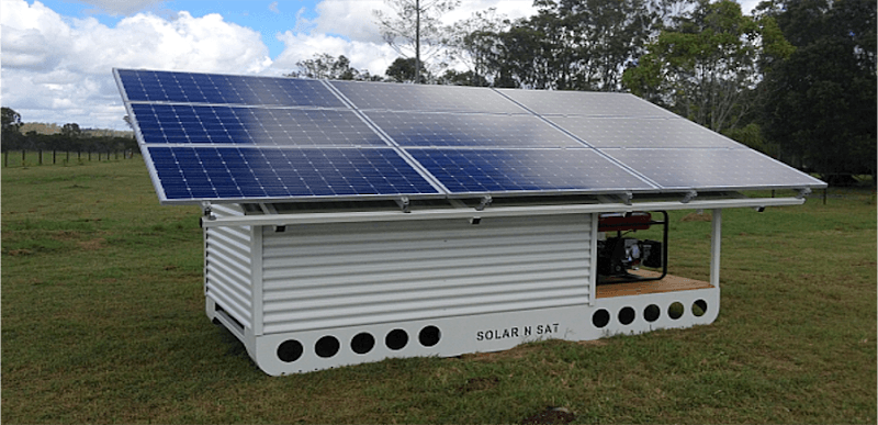 Solar ‘N’ Sat solar panel installation work in Svensson Heights