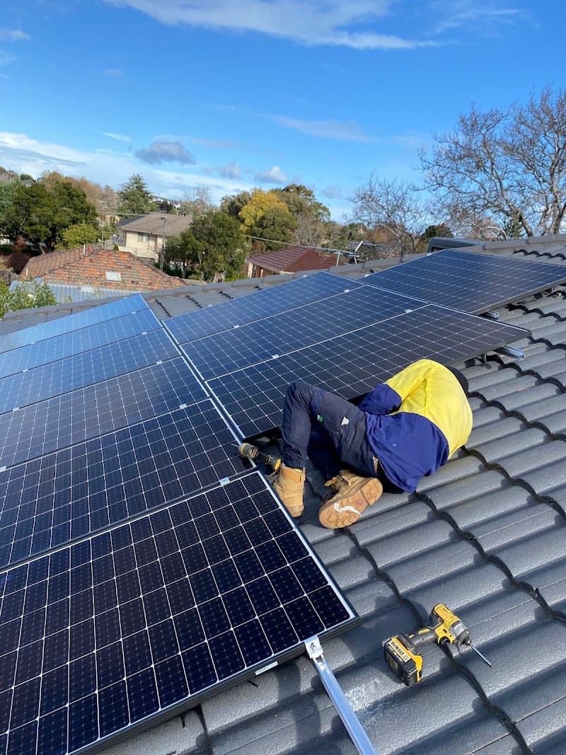 Solar Plus Electrical solar panel installation work in Thurgoona