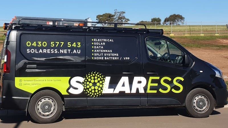 Solaress Electrical & Solar Systems solar panel installation work in Willaston
