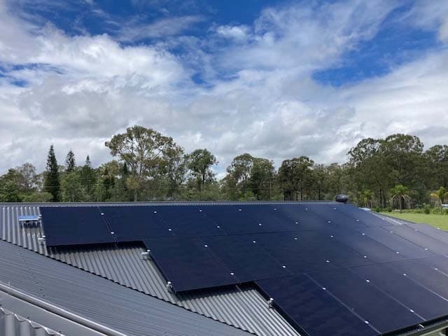 Solargain solar panel installation work in Ashmore