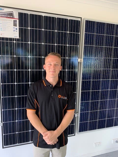 Solargain Hervey Bay solar panel installation work in Pialba