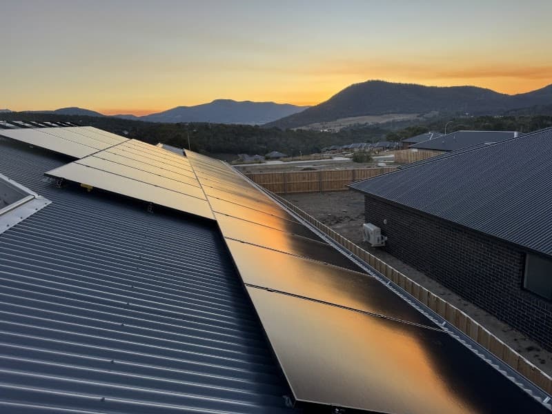 SolarGenTas solar panel installation work in Howrah