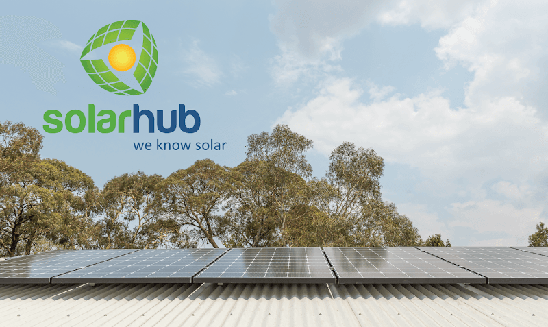 SolarHub solar panel installation work in Mitchell
