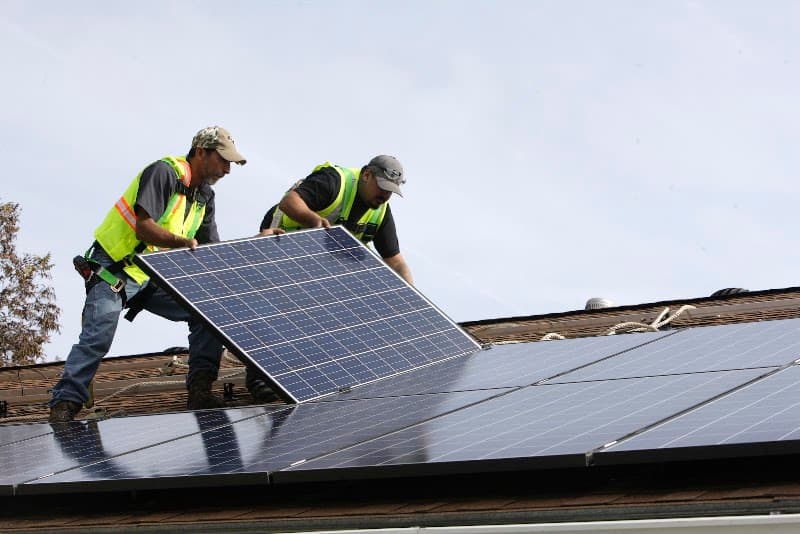 SolarNest solar panel installation work in Cairns City