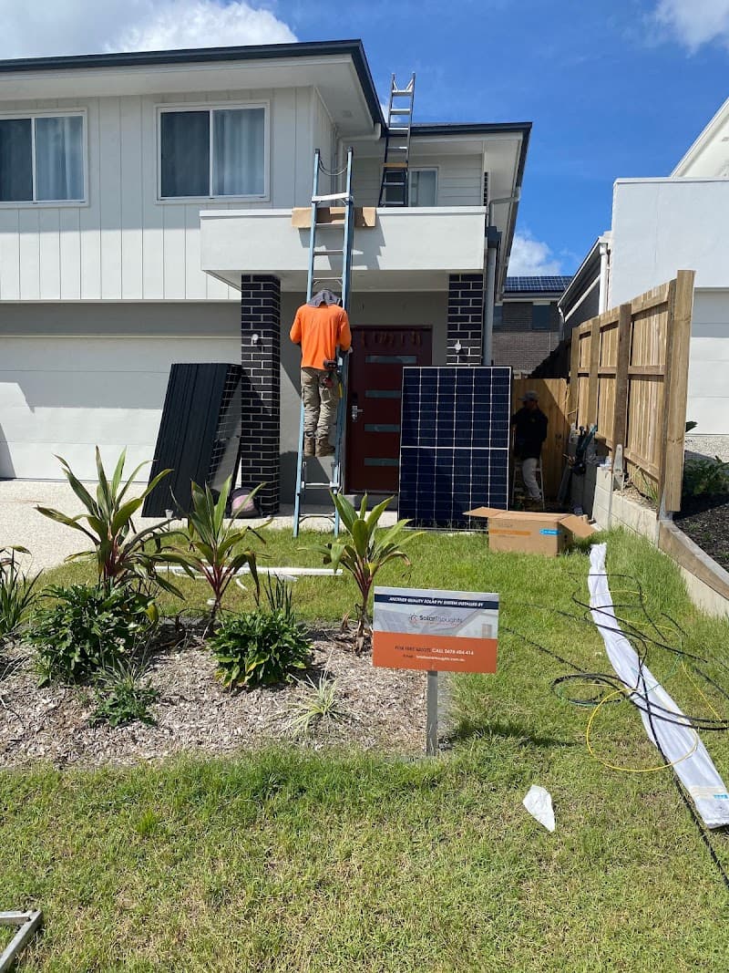 SolarThoughts® - Expert Solar and Battery Installation Company in Brisbane solar panel installation work in Milton