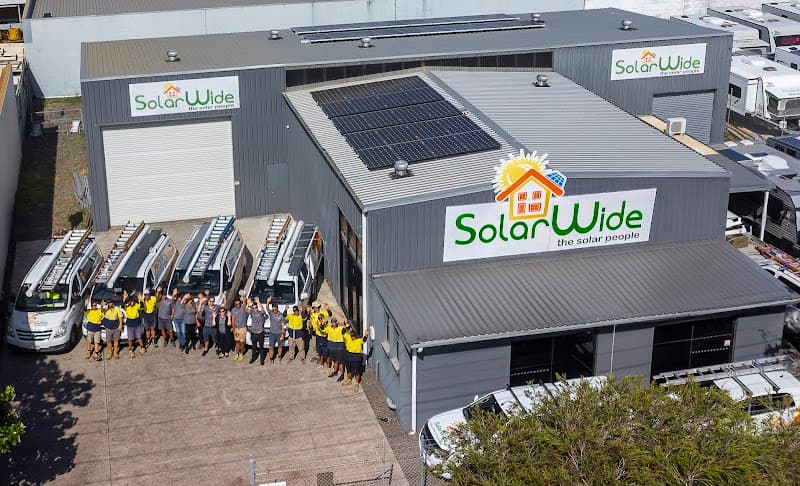 SolarWide solar panel installation work in Warana