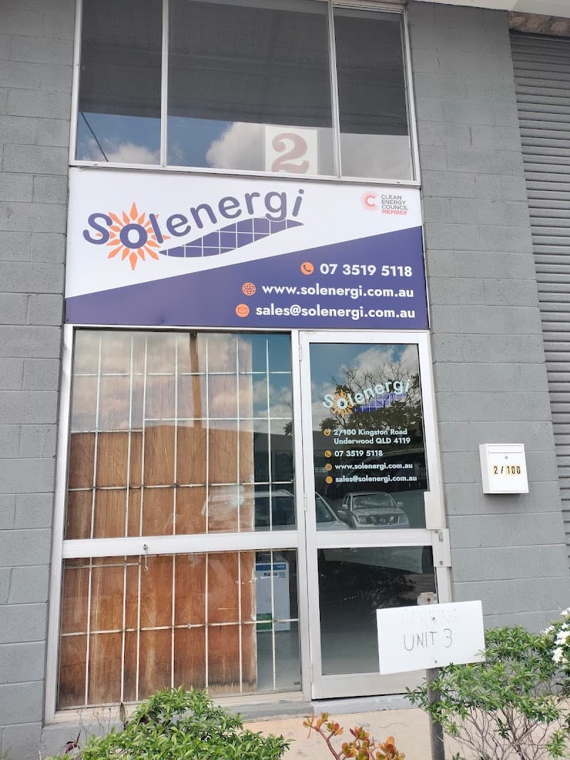 Solenergi Pty Ltd solar panel installation work in Underwood