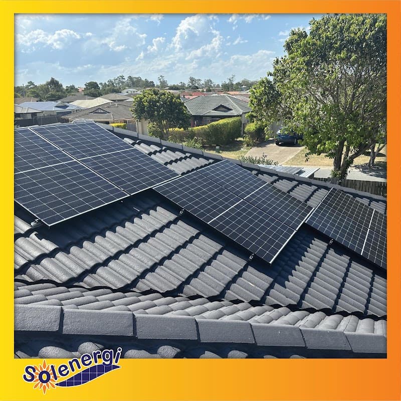 Solenergi Pty Ltd solar panel installation work in Underwood