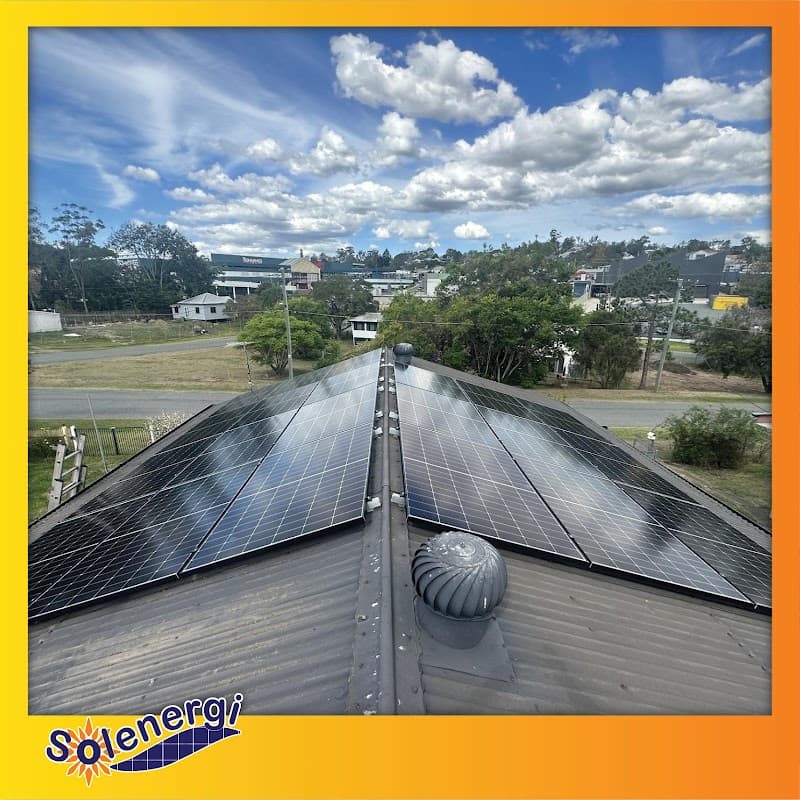 Solenergi Pty Ltd solar panel installation work in Underwood