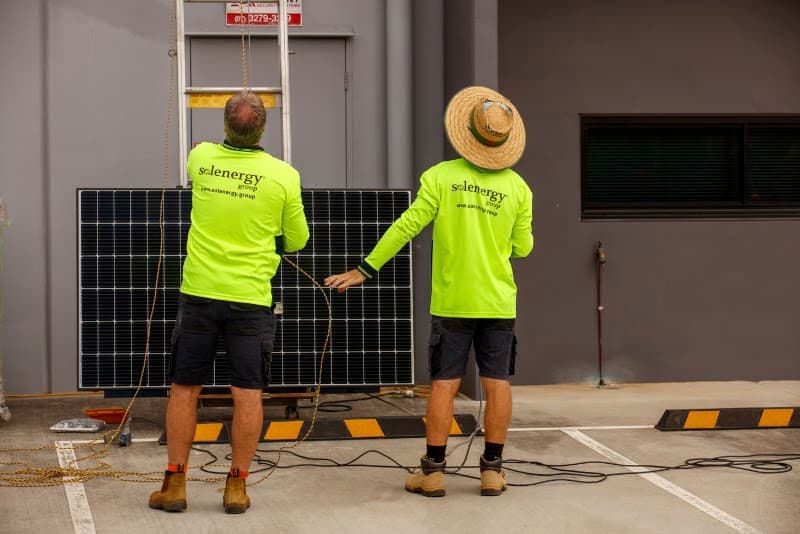 Solenergy Group - Solar & Storage solar panel installation work in Redland Bay