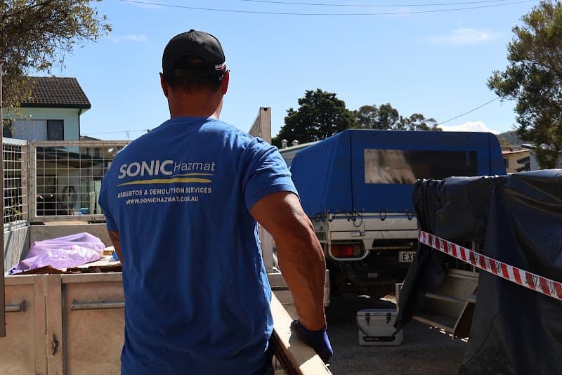 Sonic Hazmat asbestos removal work in South Lismore