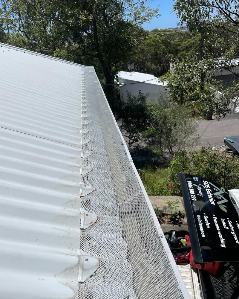 SOS Exterior Services & Gutter Cleaning gutter cleaning work in Kincumber