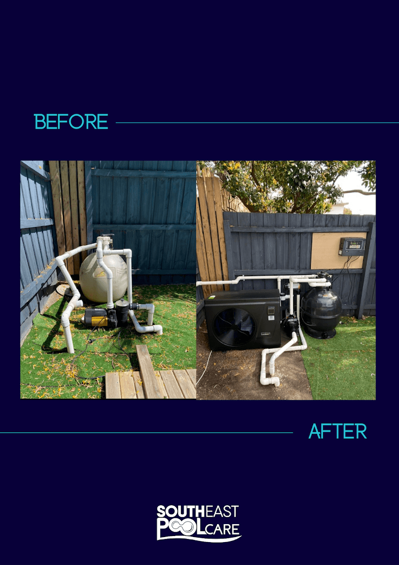 South East Pool Care pool maintenance work in Edithvale