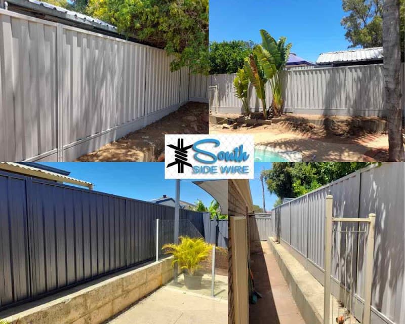South Side Wire - Colorbond Fencing | Aluminium Fencing Perth fencing work in Bertram