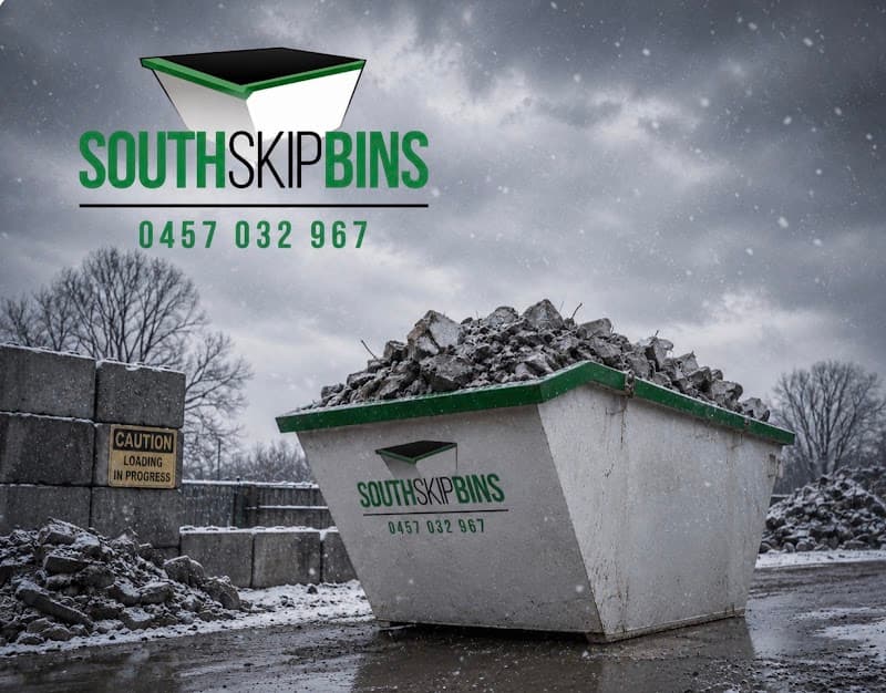 South Skip Bins rubbish removal work in New Town