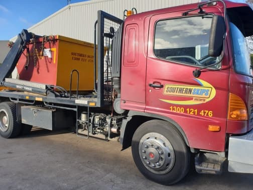 Southern Skips Victoria rubbish removal work in Mornington