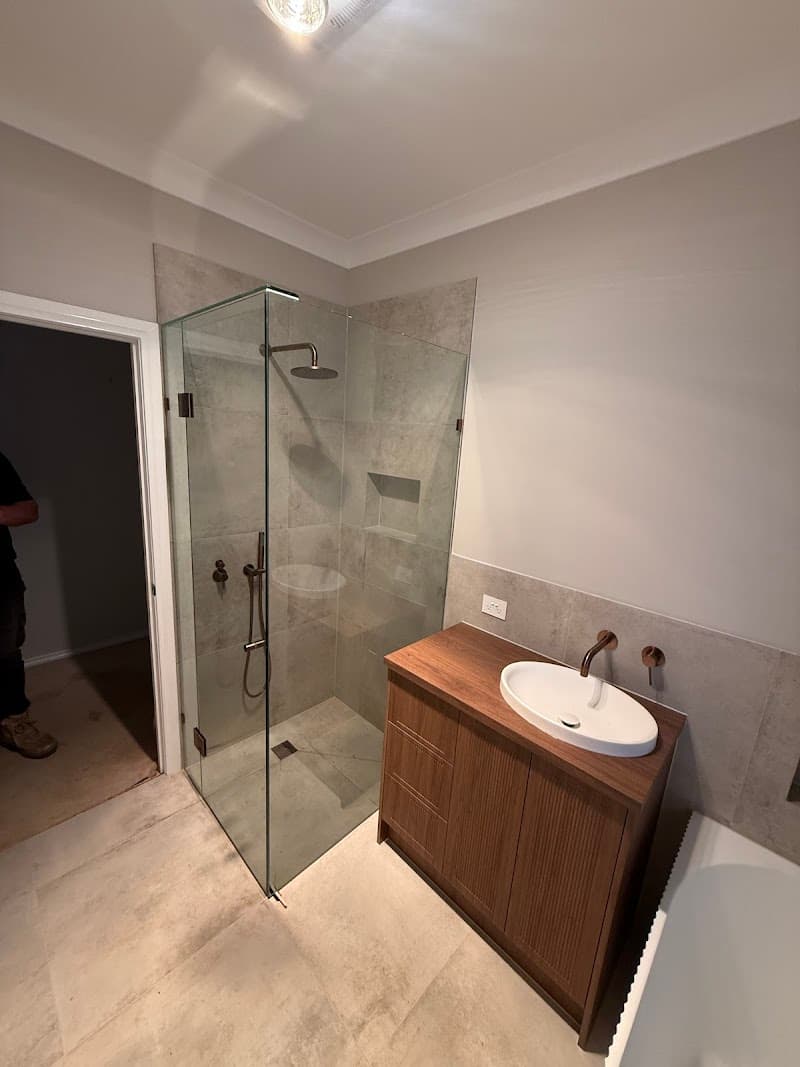 southside glass glass & glazier work in Belmont