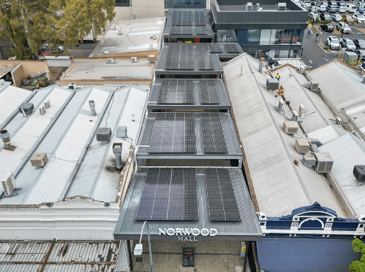 Spark Energy solar panel installation work in Adelaide