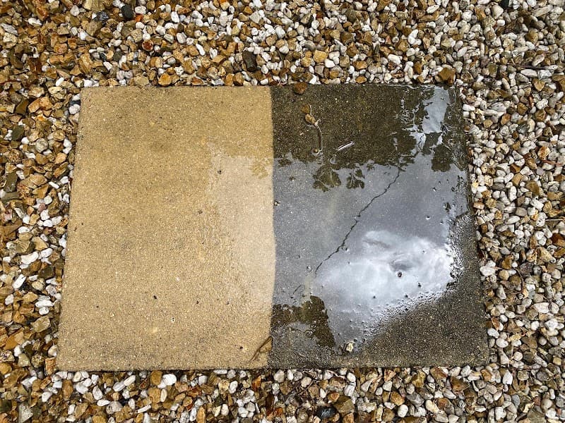 Sparkle Kings gutter cleaning work in Sandy Bay