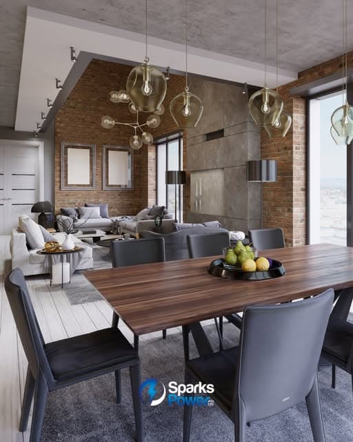 Sparks Power electrician work in Stafford
