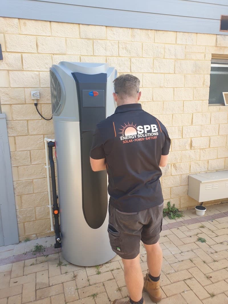 S.P.B. Energy Solutions solar panel installation work in Halls Head
