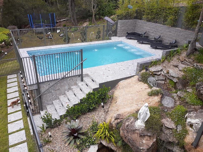 Spectrum Pools and Spas pool builder work in Parramatta