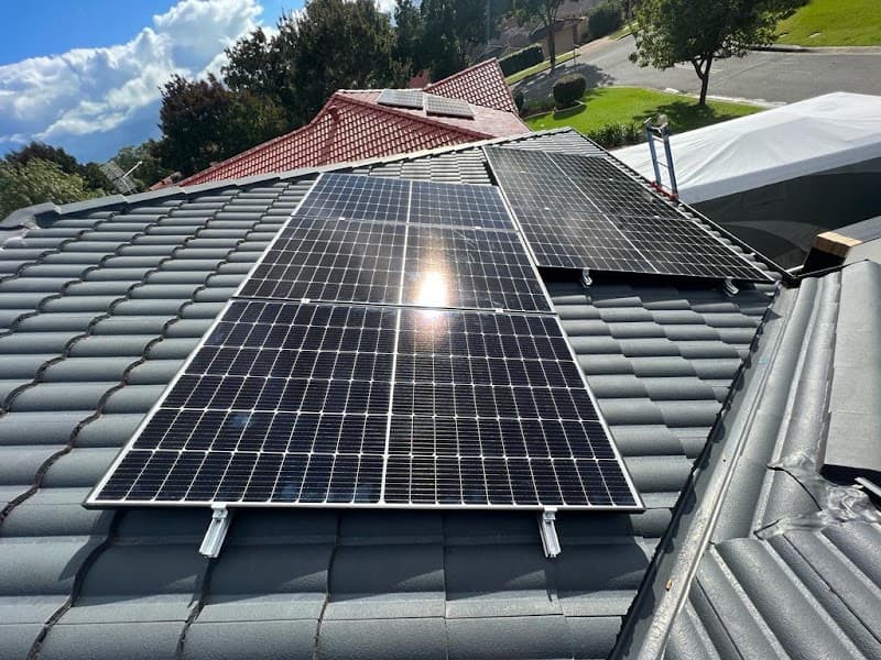 Spider Solar & Electrical solar panel installation work in Penrith