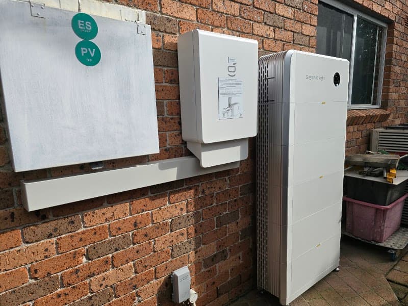 Spider Solar & Electrical solar panel installation work in Penrith