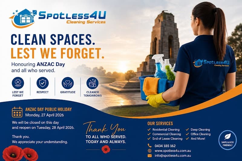 Spotless4U Cleaning Services oven & bbq cleaning work in Red Hill