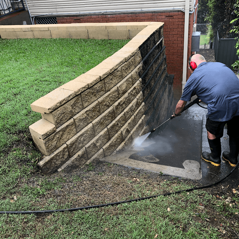 Sprayed Pressure Cleaning pressure washing work in Narara