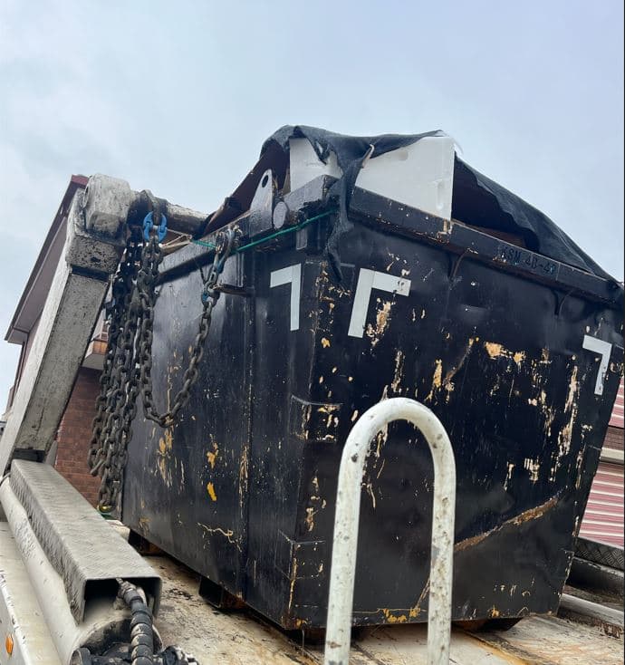 SS Bin Hire Melbourne rubbish removal work in Reservoir