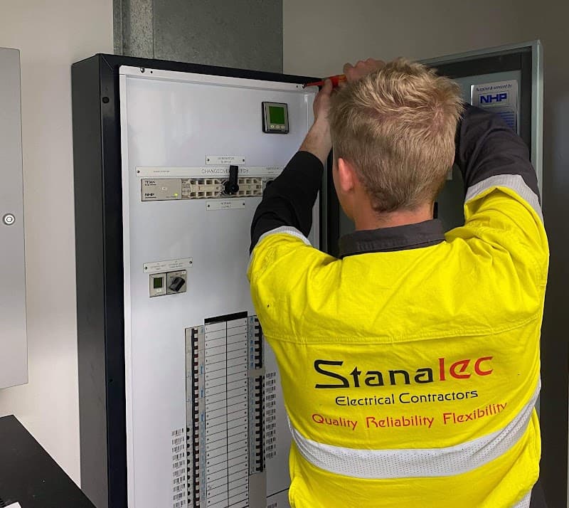 Stanalec Electrical Contractors electrician work in East Bendigo