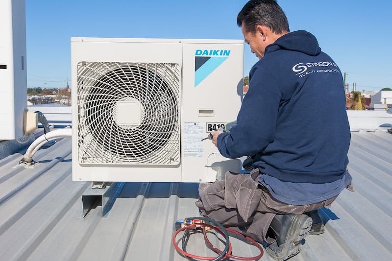 Stinson Air & Solar air conditioning work in Osborne Park