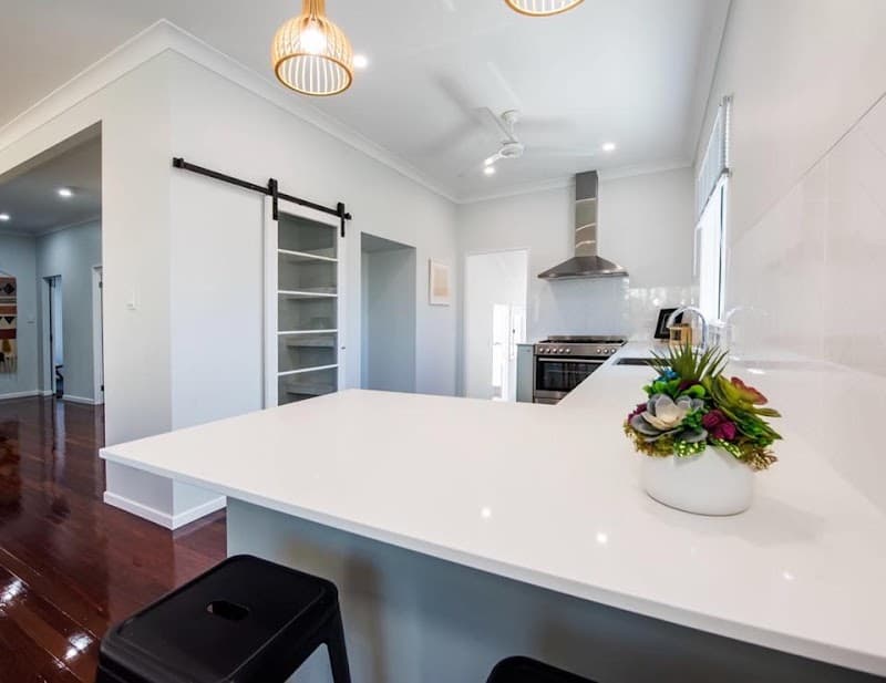 Stone Tops Mackay kitchen renovation work in East Mackay