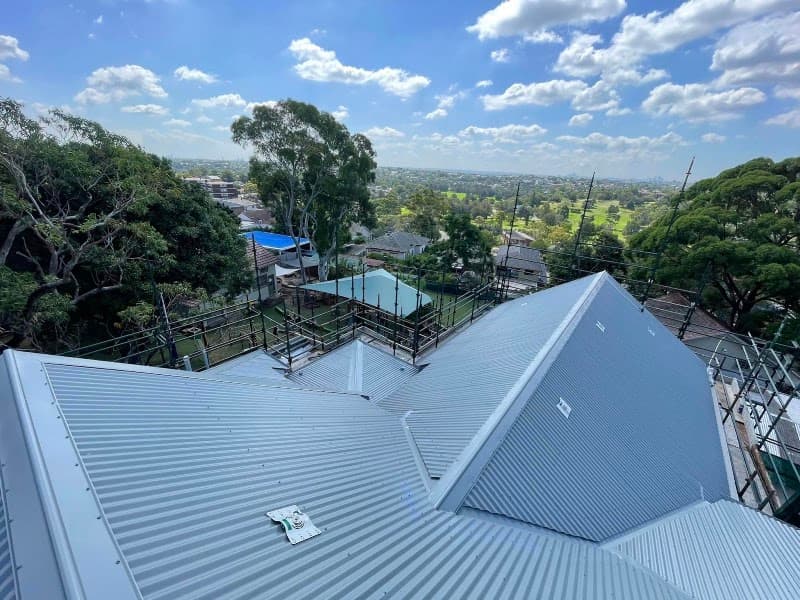 Straight Up Metal Roofing roofing work in St Marys