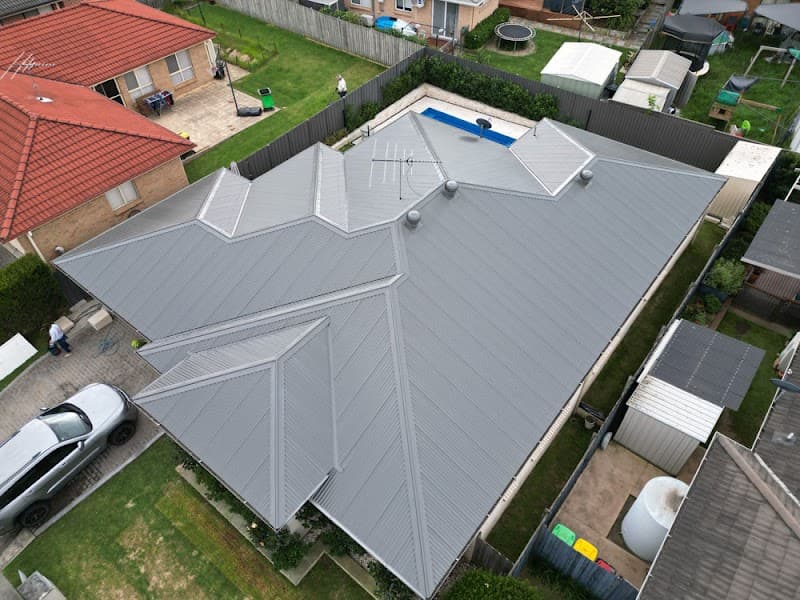Straight Up Metal Roofing roofing work in St Marys