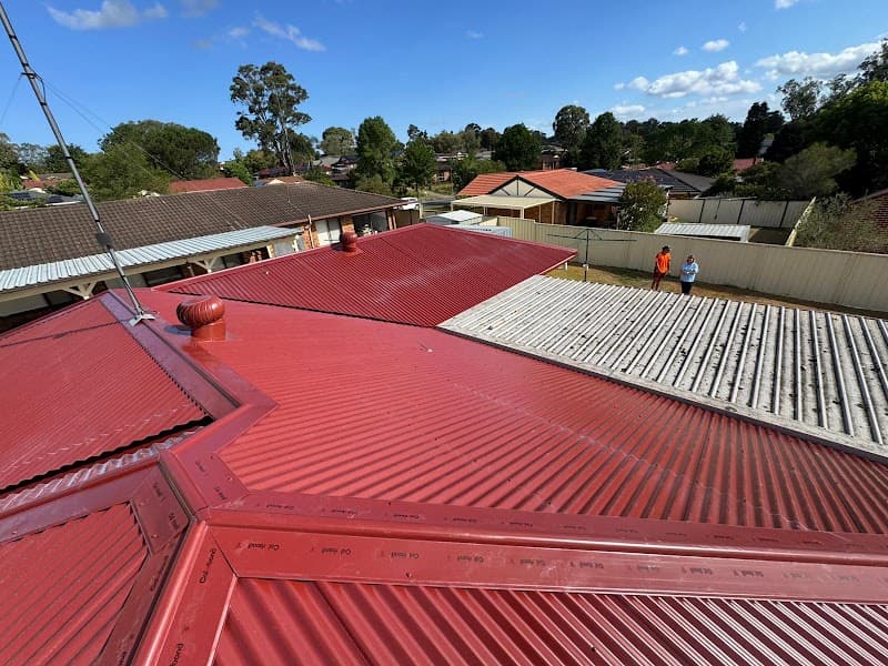 Straight Up Metal Roofing roofing work in St Marys