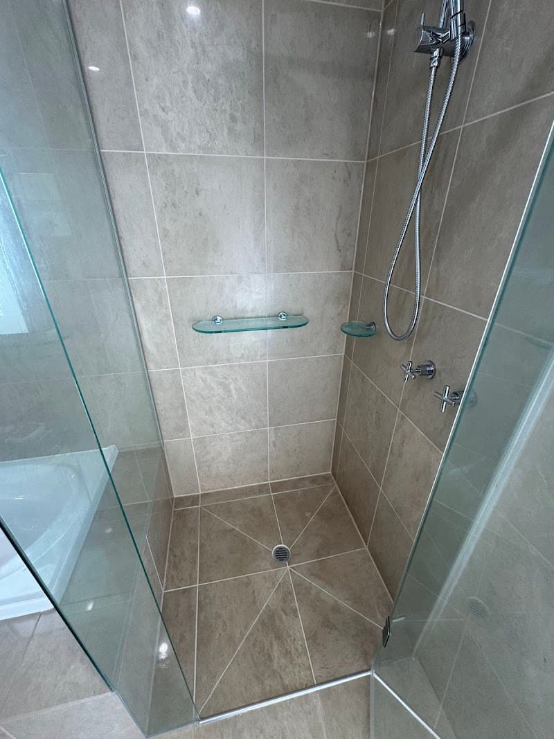Strategic Regrouting tiling work in St Kilda East