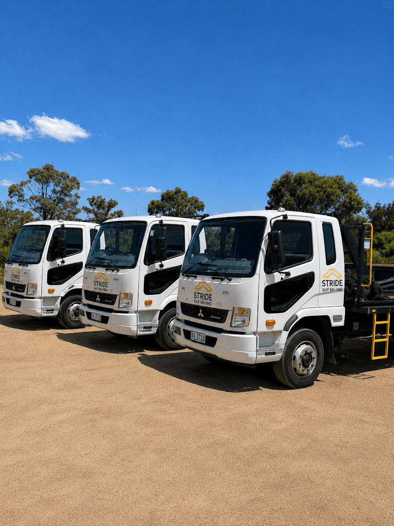 STRIDE Skip Bins rubbish removal work in Mandurah