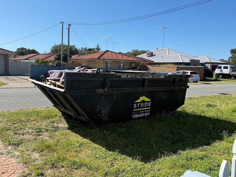 STRIDE Skip Bins rubbish removal work in Mandurah