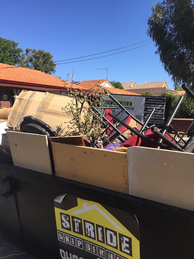 STRIDE Skip Bins rubbish removal work in Mandurah