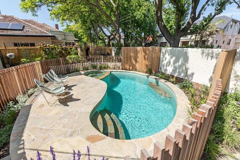 Striking Pool Care pool maintenance work in Greensborough